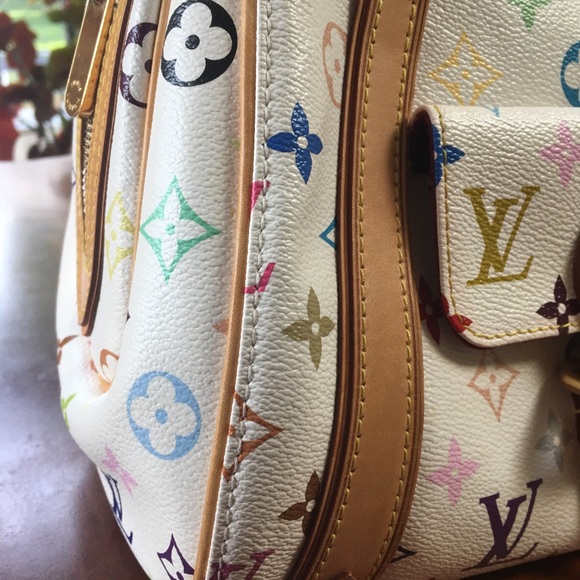 LV Priscilla Handbag Monogram Multicolor. - Picture 8 of 8